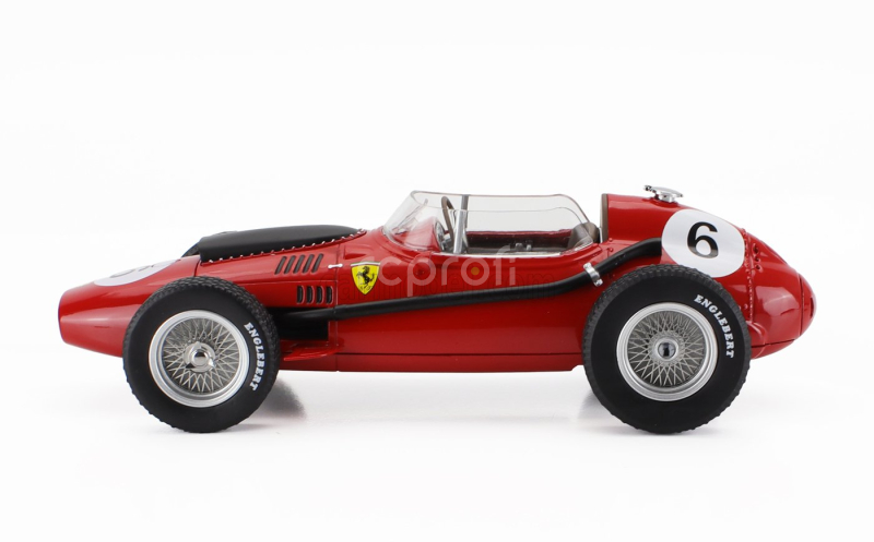 Cmr Ferrari F1  Dino 246 N 6 2nd Morocco Gp Mike Hawthorn 1958 World Champion 1:18 Red