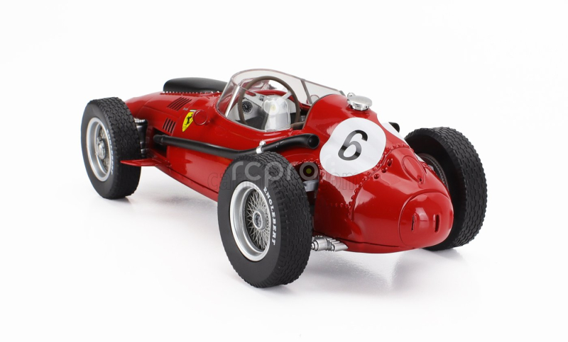 Cmr Ferrari F1  Dino 246 N 6 2nd Morocco Gp Mike Hawthorn 1958 World Champion 1:18 Red