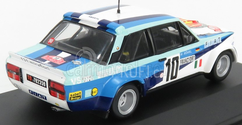 Cmr Fiat 131 Abarth Team Fiat Italia N 10 1:43, bílá