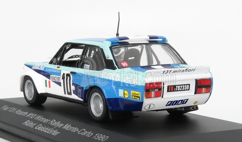 Cmr Fiat 131 Abarth Team Fiat Italia N 10 1:43, bílá