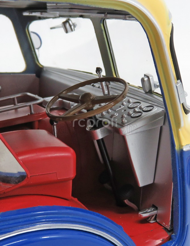Cmr Fiat 642rn2 Truck Bartoletti Maserati Car Transporter 1957 1:18 Modrá Žlutá