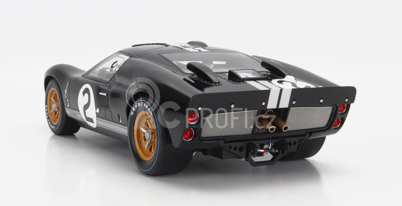 Cmr Ford usa Gt40 Mkii 7.0l V8 Team Shelby American Inc. N 2 1:12, černá
