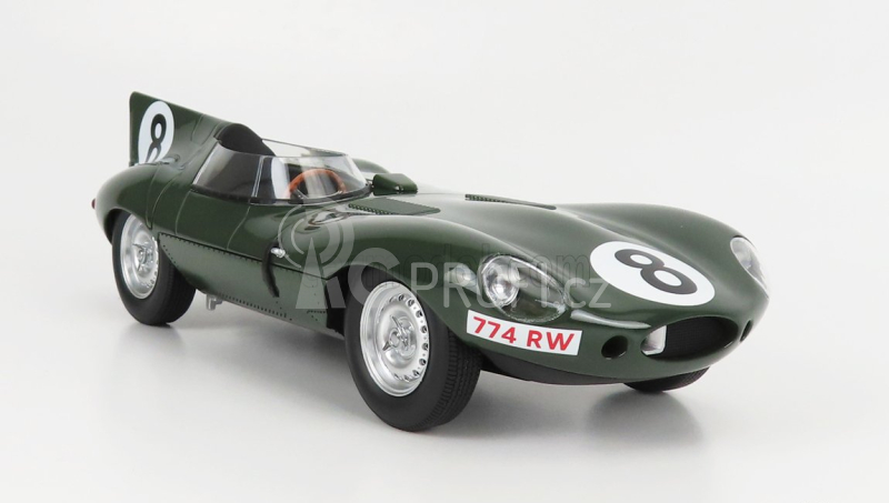 Cmr Jaguar D-type Jaguar Cars Ltd Team N 8 1:18, tmavě zelená