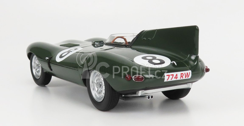 Cmr Jaguar D-type Jaguar Cars Ltd Team N 8 1:18, tmavě zelená