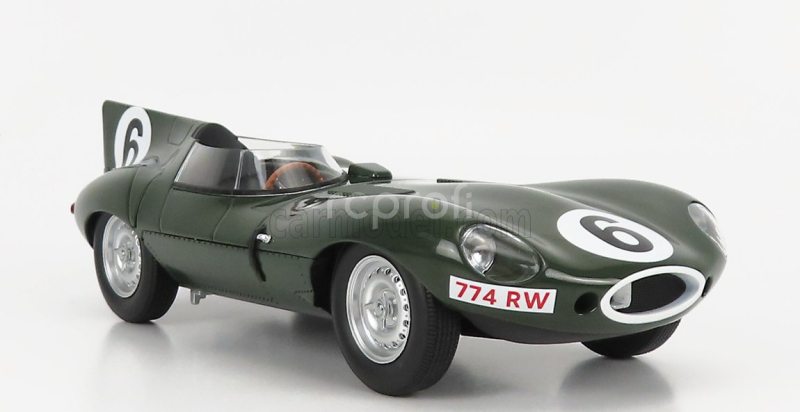 Cmr Jaguar D-type Team Jaguar Cars Ltd N 6 Winner 24h Le Mans 1955 J.m.hawthorn - I.l.bueb 1:18 Britská Závodní Zelená