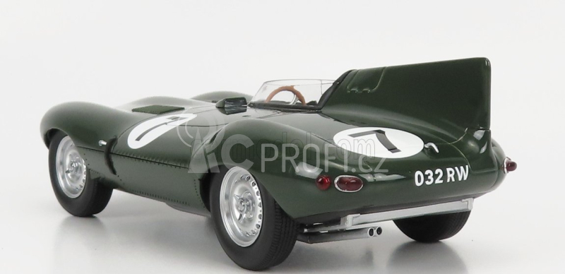 Cmr Jaguar D-type Team Jaguar Cars Ltd N 7 1:18, tmavě zelená