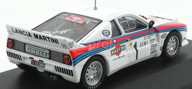 Cmr Lancia 037 Martini N 1 Winner Rally Montecarlo 1983 Walter Rohrl - Christian Geistdorfer 1:43 Bílá