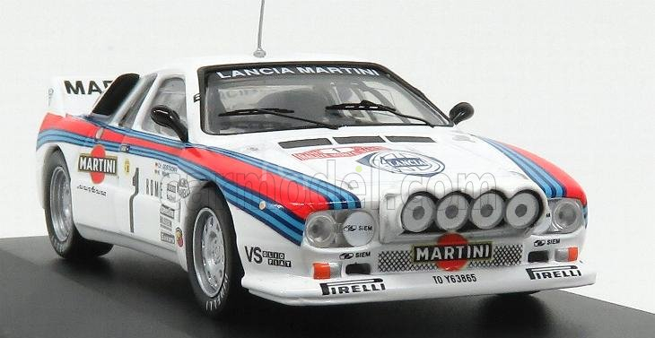 Cmr Lancia 037 Martini N 1 Winner Rally Montecarlo 1983 Walter Rohrl - Christian Geistdorfer 1:43 Bílá