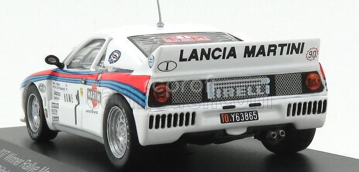 Cmr Lancia 037 Martini N 1 Winner Rally Montecarlo 1983 Walter Rohrl - Christian Geistdorfer 1:43 Bílá