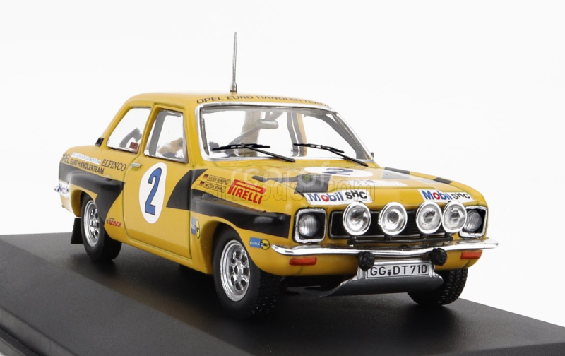 Cmr Opel Ascona 1.9 Sr N 2 Rally Acropolis 1975 W.rohrl - J.berger 1:43 Žlutá Černá