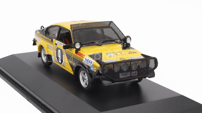 Cmr Opel Kadett C Coupe (night Version) Team Opel Euro Handler N 9 Rally East African Safari 1976 Walter Rohrl - Claes Billstam 1:43 Žlutá Černá