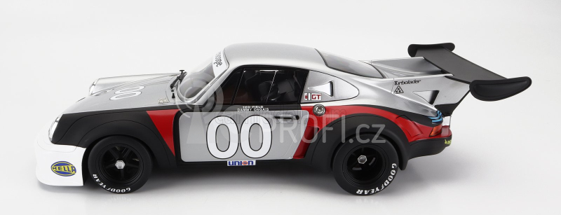 Cmr Porsche 911 Carrera Rsr Turbo 2.1l N 00 24h Daytona 1977 D.ongais - G.follmer - T.field 1:12 Stříbrná Černá Červená