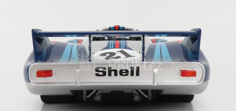 Cmr Porsche 917lh 4.9l Team Martini Racing N 21 24h Le Mans 1971 Vic Elford - Gerard Larrousse 1:12 Stříbrná Modrá