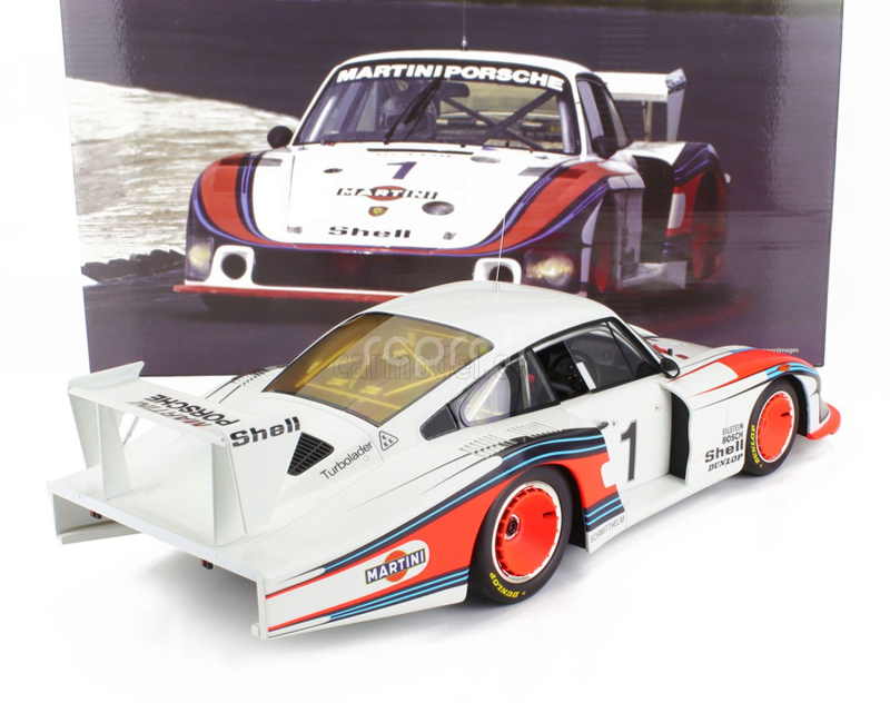 Cmr Porsche 935/78 3.2l Turbo Moby Dick Team Martini Racing Porsche System N 1 Sports Car World Championship 1978 Jacky Ickx - Jochen Mass 1:12 Bílá Modrá Červená