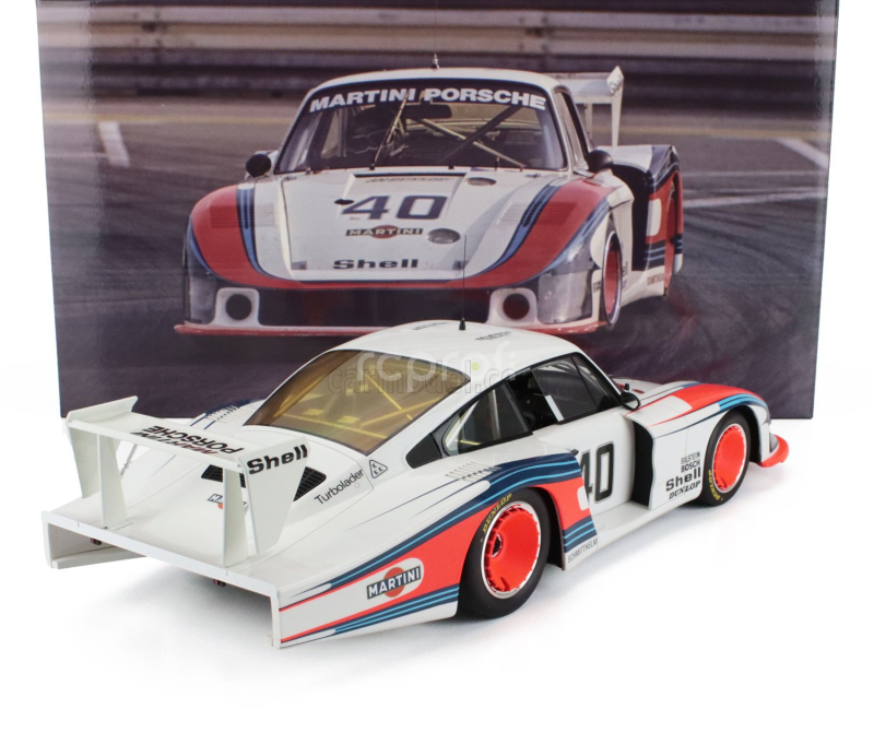 Cmr Porsche 935/78 3.2l Turbo Moby Dick Team Martini Racing Porsche System N 40 Drm Norisring 1978 Jacky Ickx 1:12 Bílá Červená Modrá