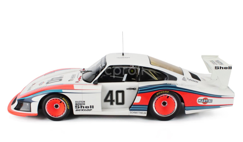 Cmr Porsche 935/78 3.2l Turbo Moby Dick Team Martini Racing Porsche System N 40 Drm Norisring 1978 Jacky Ickx 1:12 Bílá Červená Modrá