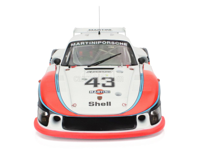 Cmr Porsche 935/78 3.2l Twin Turbo Moby Dick Team Martini Racing Porsche System N 43 24h Le Mans 1978 Rolf Stommelen - Manfred Schurti 1:12 Bílá Modrá Červená