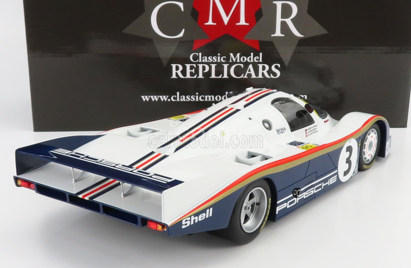 Cmr Porsche 956l 2.6l Turbo Team Rothmans Porsche N 3 Winner 24h Le Mans 1983 Al Holbert - Hurley Haywood - Vern Schuppan 1:12 Bílá Modrá