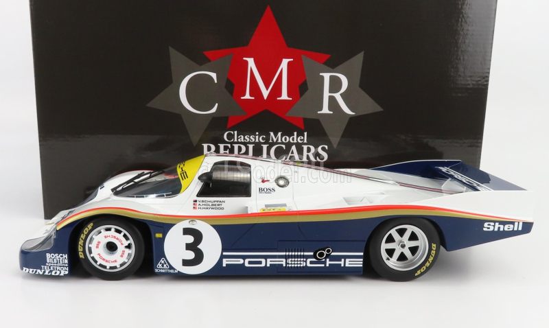 Cmr Porsche 956l 2.6l Turbo Team Rothmans Porsche N 3 Winner 24h Le Mans 1983 Al Holbert - Hurley Haywood - Vern Schuppan 1:12 Bílá Modrá