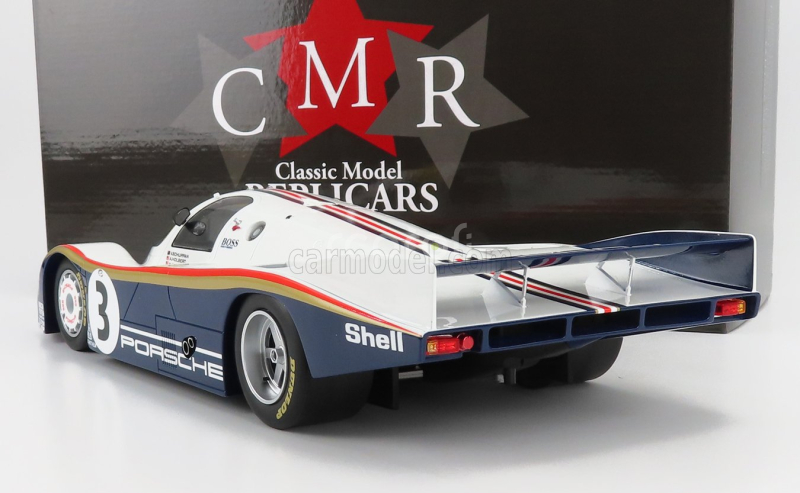 Cmr Porsche 956l 2.6l Turbo Team Rothmans Porsche N 3 Winner 24h Le Mans 1983 Al Holbert - Hurley Haywood - Vern Schuppan 1:12 Bílá Modrá