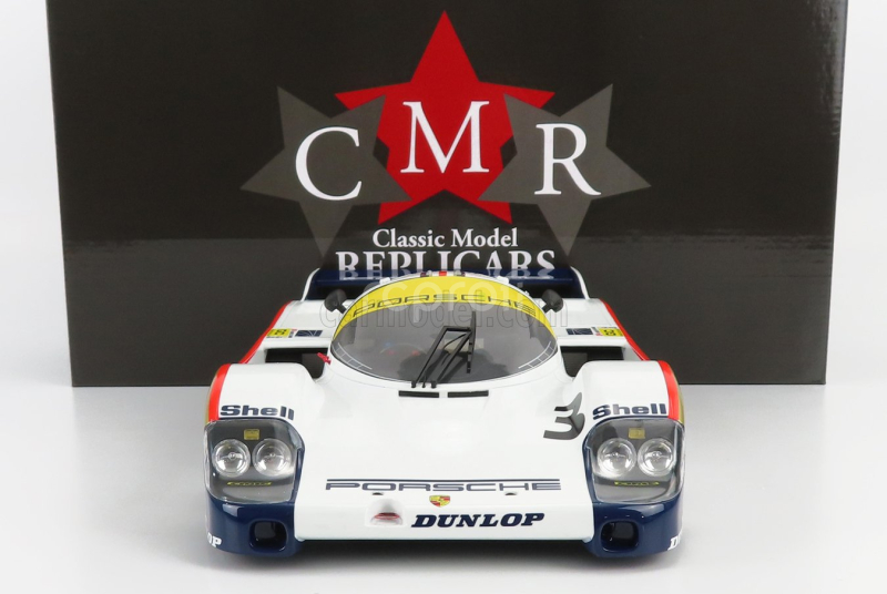 Cmr Porsche 956l 2.6l Turbo Team Rothmans Porsche N 3 Winner 24h Le Mans 1983 Al Holbert - Hurley Haywood - Vern Schuppan 1:12 Bílá Modrá