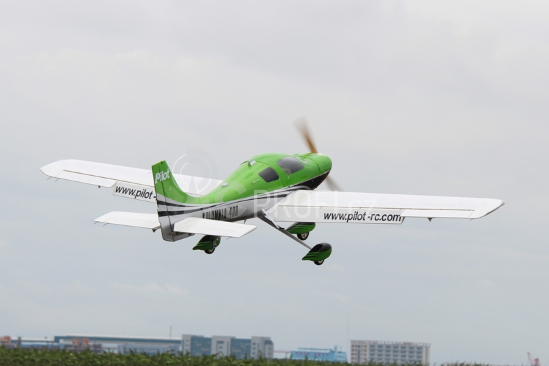 Columbia 400 scale 30% (3 250 mm) 50ccm (zeleno/bílá)