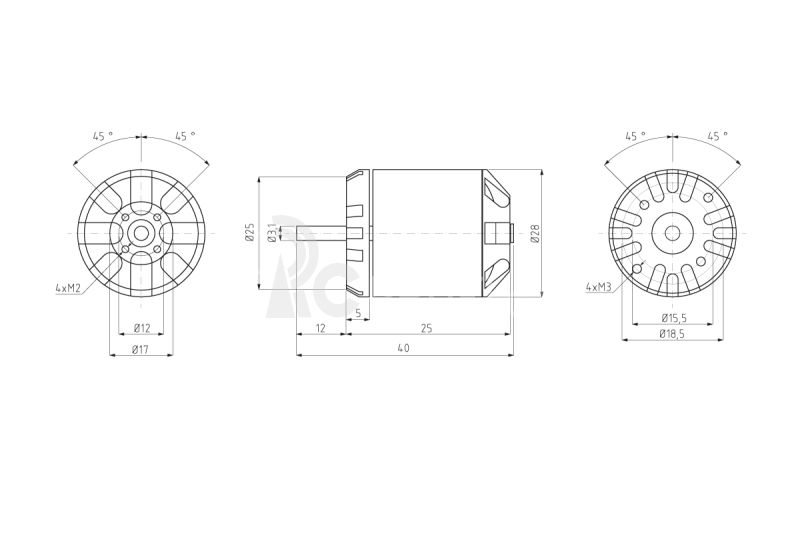 Combo set KAVAN C2826-1000 + KAVAN R-20B