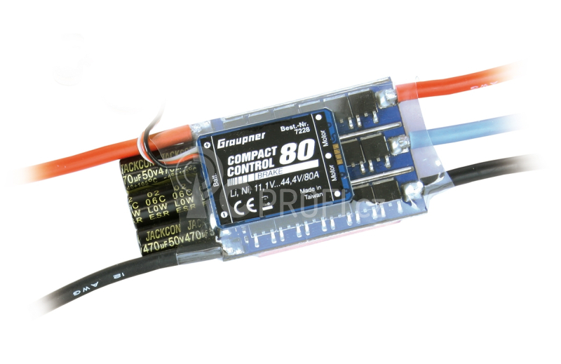 COMPACT CONTROL 80HV 3-12 LiPO regulátor G3.5 konektor