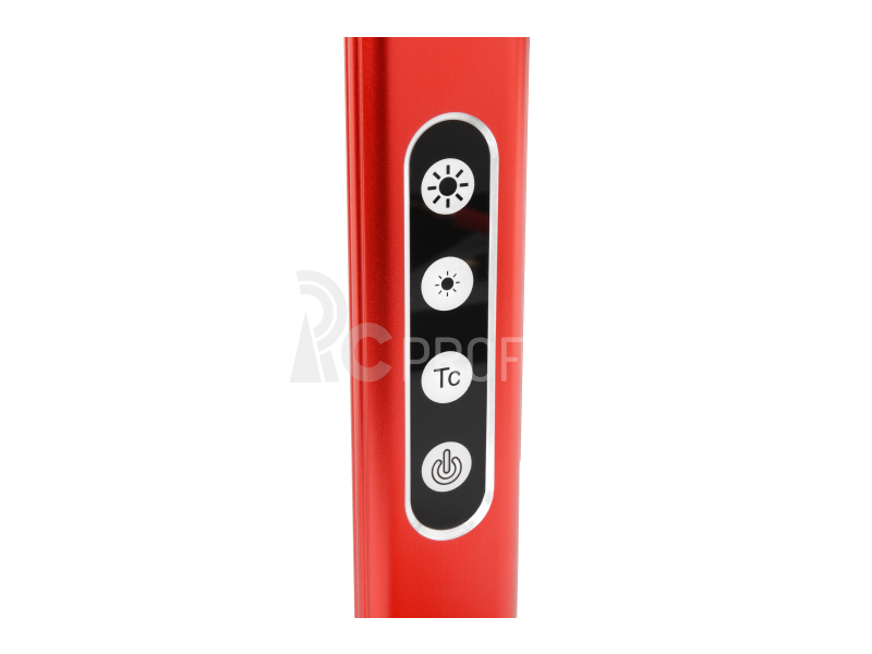 Corally stolní lampa LED Pit Light červená
