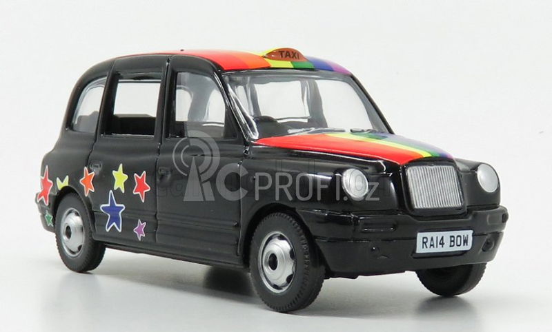 Corgi Austin London Taxi Lti Tx4 2007 - Peace & Love 1:36 Black