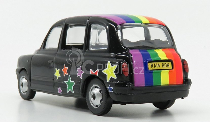 Corgi Austin London Taxi Lti Tx4 2007 - Peace & Love 1:36 Black