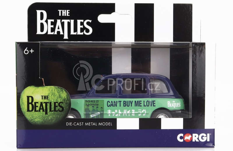 Corgi Austin London Taxi Lti Tx4 2007 - The Beatles - Can't Buy Me Love 1:36 Modrá Zelená