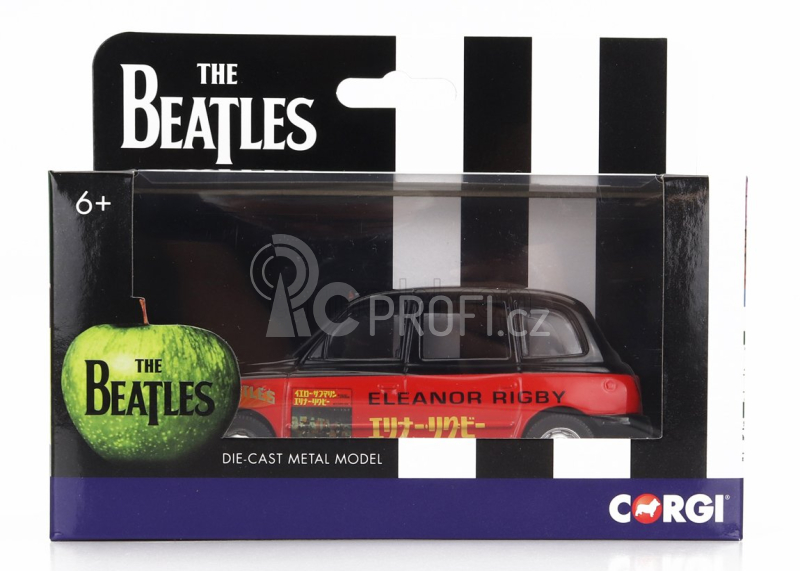 Corgi Austin London Taxi Lti Tx4 2007 - The Beatles - Eleanor Rigby 1:36, černá
