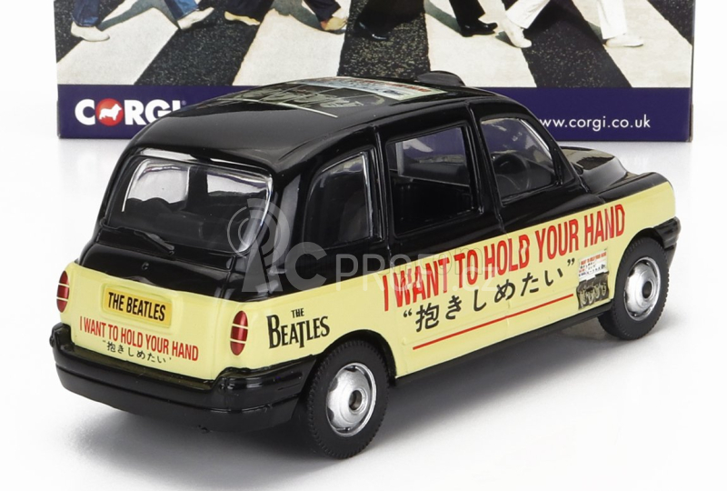 Corgi Austin London Taxi Lti Tx4 2007 - The Beatles - I Want To Hold Your Hand 1:36 Žlutá Černá