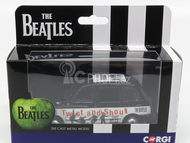 Corgi Austin London Taxi Lti Tx4 2007 - The Beatles - Twist And Shout 1:36 Černá Bílá
