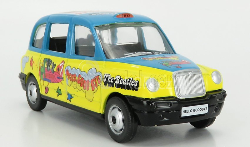 Corgi Austin London Taxi Lti Tx4 2014 - The Beatles 1:36 Žlutá Světle Modrá