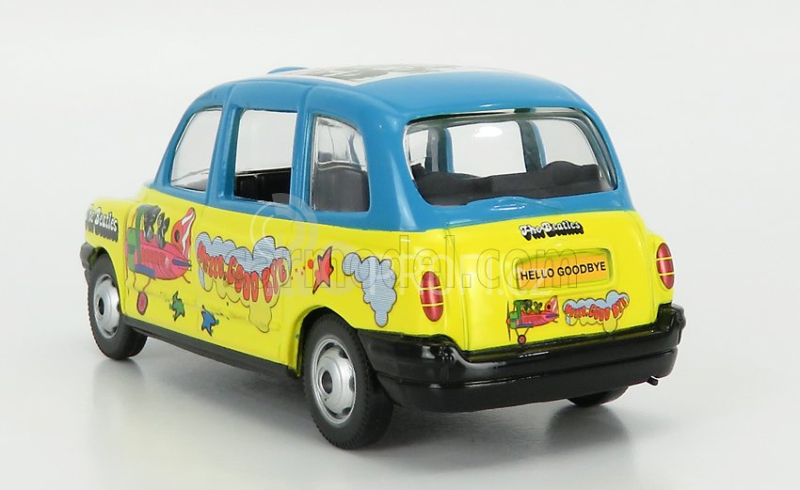 Corgi Austin London Taxi Lti Tx4 2014 - The Beatles 1:36 Žlutá Světle Modrá