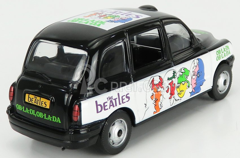 Corgi Austin London Taxi Lti Tx4 2014 - The Beatles - Ob-la-di Ob-la-da 1:36 Černá Bílá