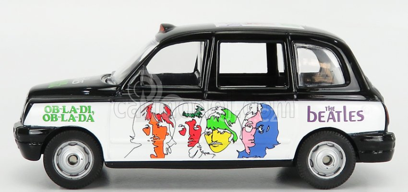 Corgi Austin London Taxi Lti Tx4 2014 - The Beatles - Ob-la-di Ob-la-da 1:36 Černá Bílá