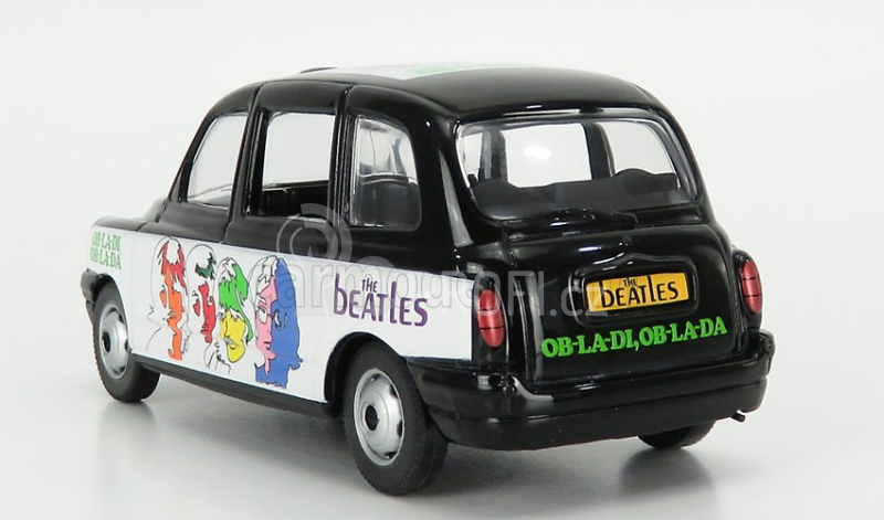 Corgi Austin London Taxi Lti Tx4 2014 - The Beatles - Ob-la-di Ob-la-da 1:36 Černá Bílá