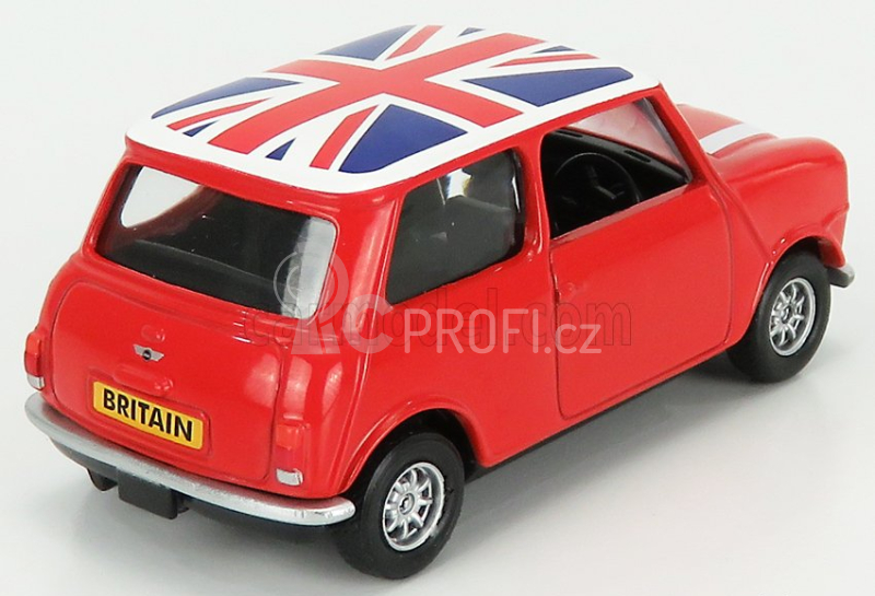 Corgi Austin Mini 1970 - English Flag 1:36 Red