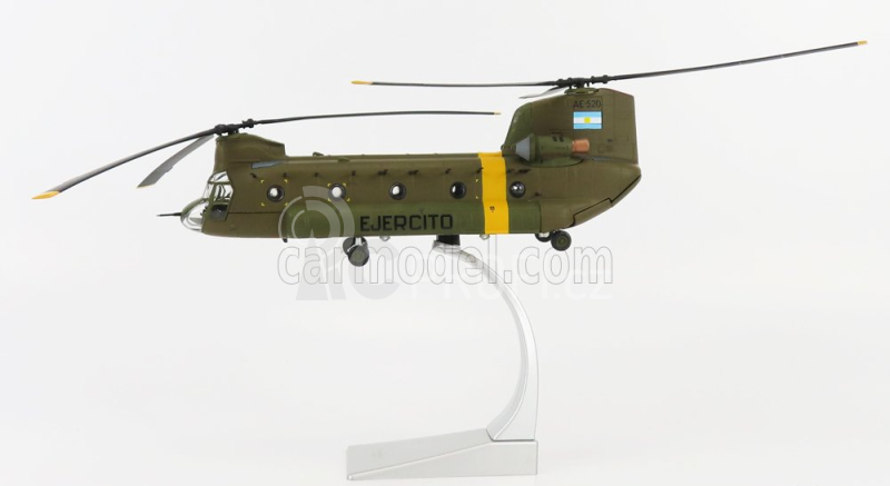 Corgi Boeing Ch-47 Chinook Helicopter Ae-520 Argentine Army 1:72, zelená