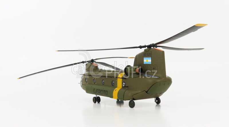 Corgi Boeing Ch-47 Chinook Helicopter Ae-520 Argentine Army 1:72, zelená