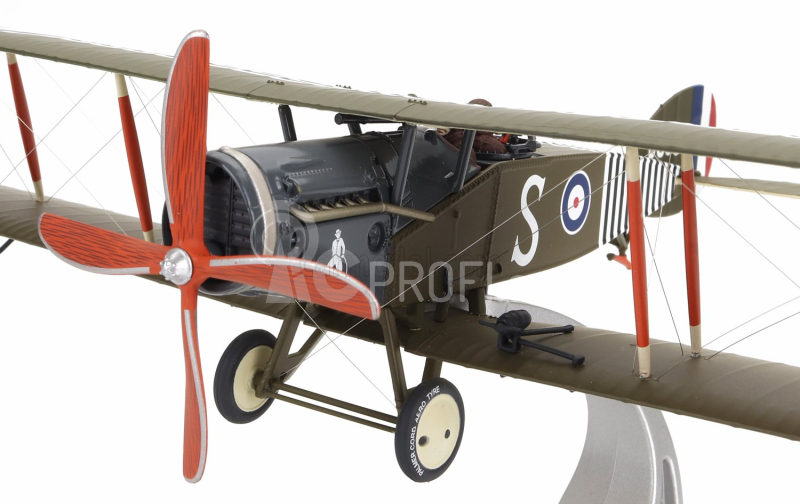 Corgi Bristol F2b Fighter Military Airplane 1918 1:48 Zelená
