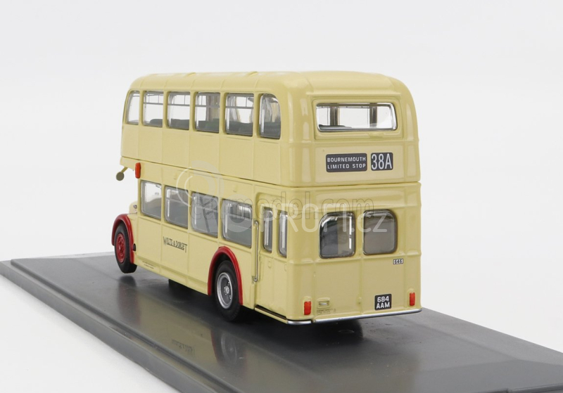 Corgi Bristol Lodekka Fs68 Autobus Wilts And Dorset 38a Bournemouth Limited Stop 1956 1:76 Cream Red