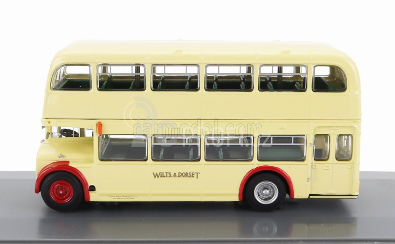 Corgi Bristol Lodekka Fs68 Autobus Wilts And Dorset 38a Salisbury Limited Stop 1956 1:76 Cream Red