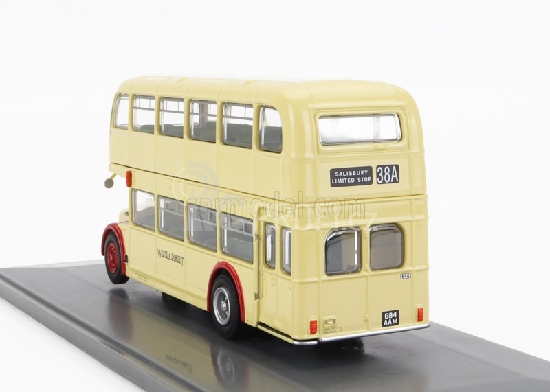 Corgi Bristol Lodekka Fs68 Autobus Wilts And Dorset 38a Salisbury Limited Stop 1956 1:76 Cream Red