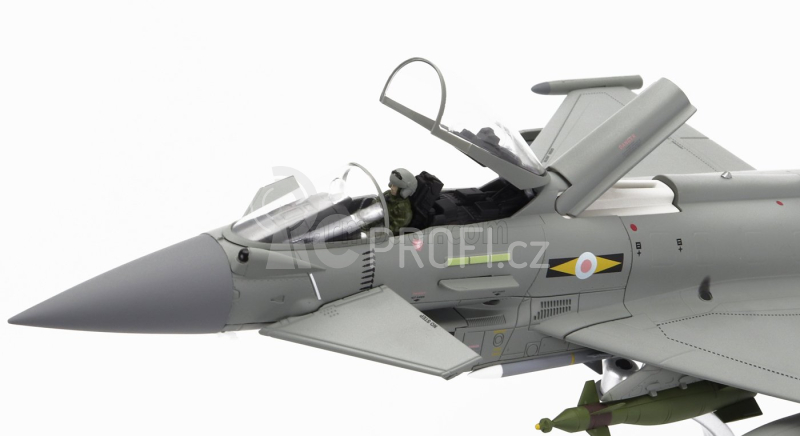 Corgi Eurofighter Fgr.4 Eurofighter Airplane Military Air Base 1:48, šedá