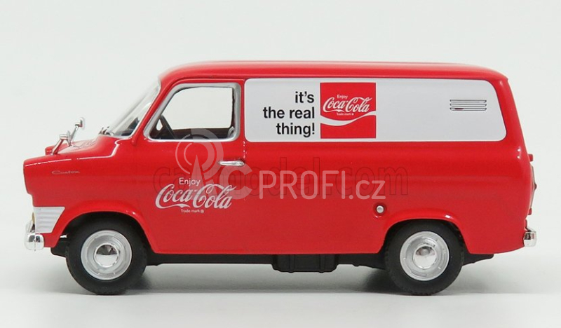 Corgi Ford england Transit Mki Van Coca-cola 1970 1:43 Červená Bílá
