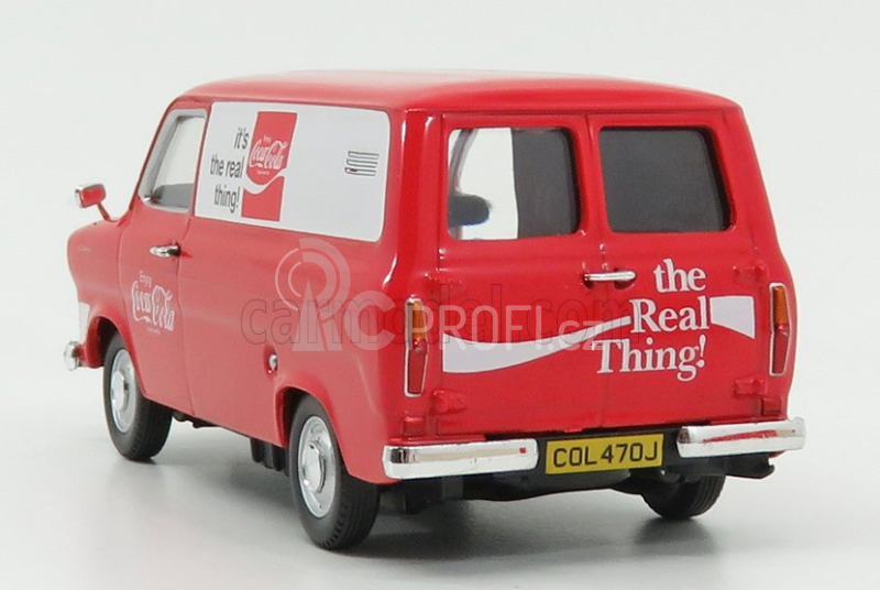 Corgi Ford england Transit Mki Van Coca-cola 1970 1:43 Červená Bílá